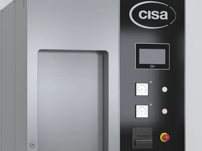 CISA Buharlı Çift Kapılı Otoklav Kontrol Paneli