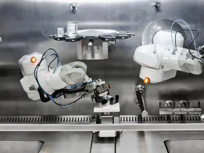 KIRO Onkoloji Çift Kollu Robotik İlaç Hazırlama