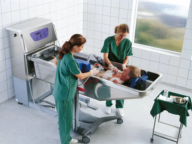 Hydrotherapy For Burns